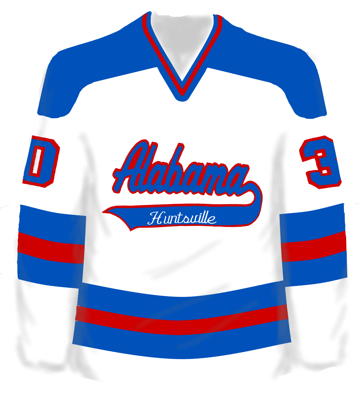alabama huntsville hockey jersey